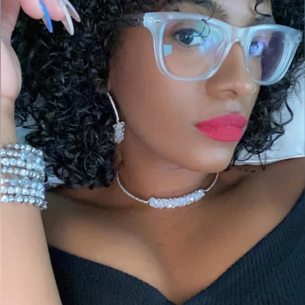 Rhinestone & crystal bracelets/ half chokers
